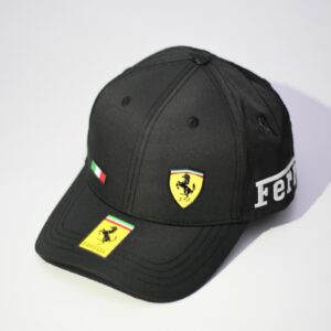 Casquette Ferrari noire