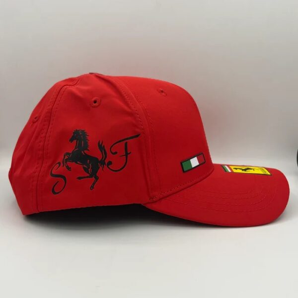 Casquette Ferrari italien colleur rouge – Image 5