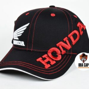 Casquette honda logo bordé
