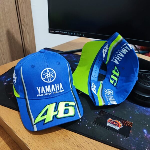 🏁 Valentino Rossi #46 – Casquette Yamaha  Édition Légendaire ! – Image 3