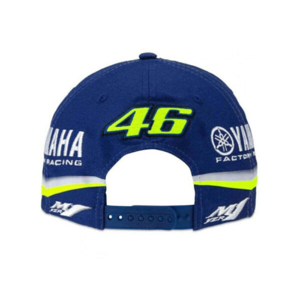🏁 Valentino Rossi #46 – Casquette Yamaha  Édition Légendaire ! – Image 2