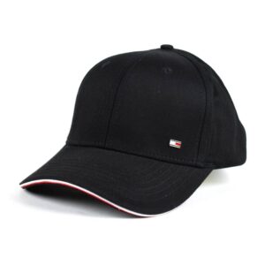 Casquette Tommy simple noire