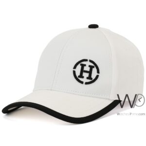 Hermes Cap White Color Baseball Hat