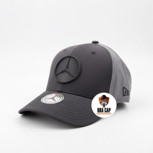 Casquette Mercedes new era  noir et gris