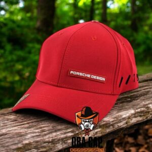 Casquette porshe rouge